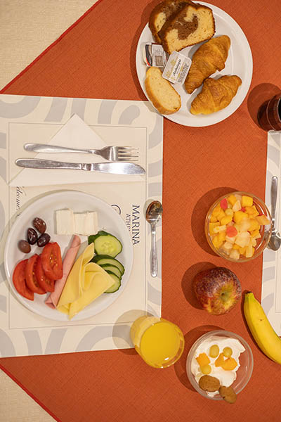 Breakfast at Marina Hotel Athens Center
