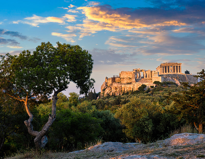 Acropolis and Parthenon